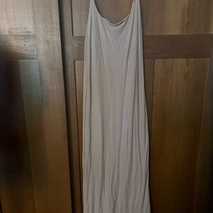 Faded Rose Taupe Maxi Dress